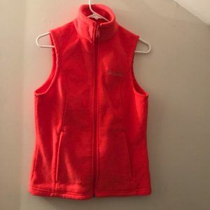 Great Valentine’s vest! Columbia Vest In Pink/Coral